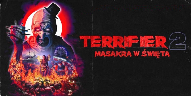 Terrifier 2. Masakra w Święta, najbardziej krwawa kinowa jatka zagości w październiku na Prime Video