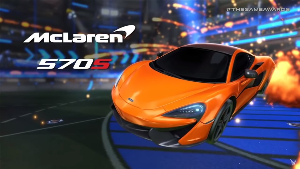 TGA 2018 - Rocket League doczeka się znakomitego Mclarena 570S