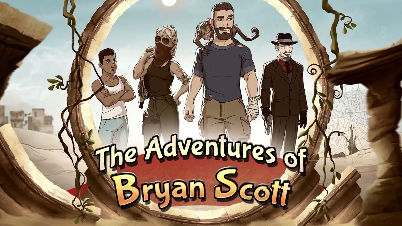 The Adventures of Bryan Scott z kartą gry na platformie Steam i wstępną datą premiery