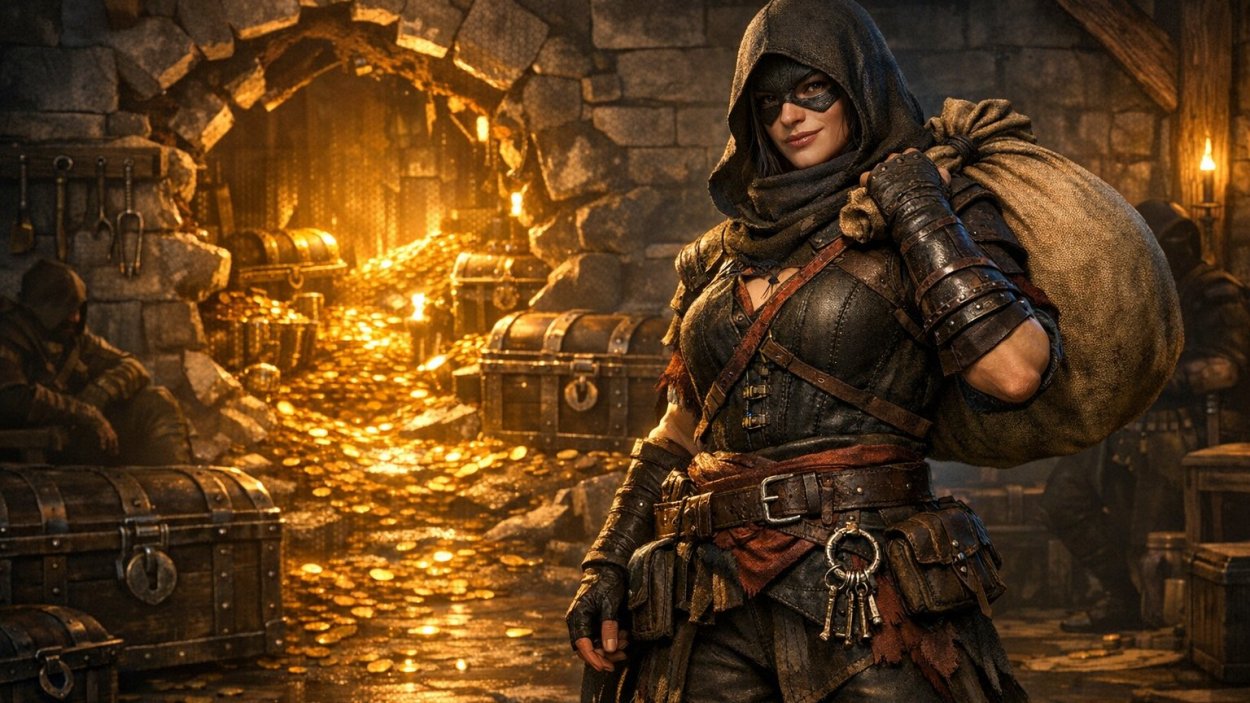 Thieves and Gold â€“ dynamic 3D gra o Å›redniowiecznych napadach na skarby
