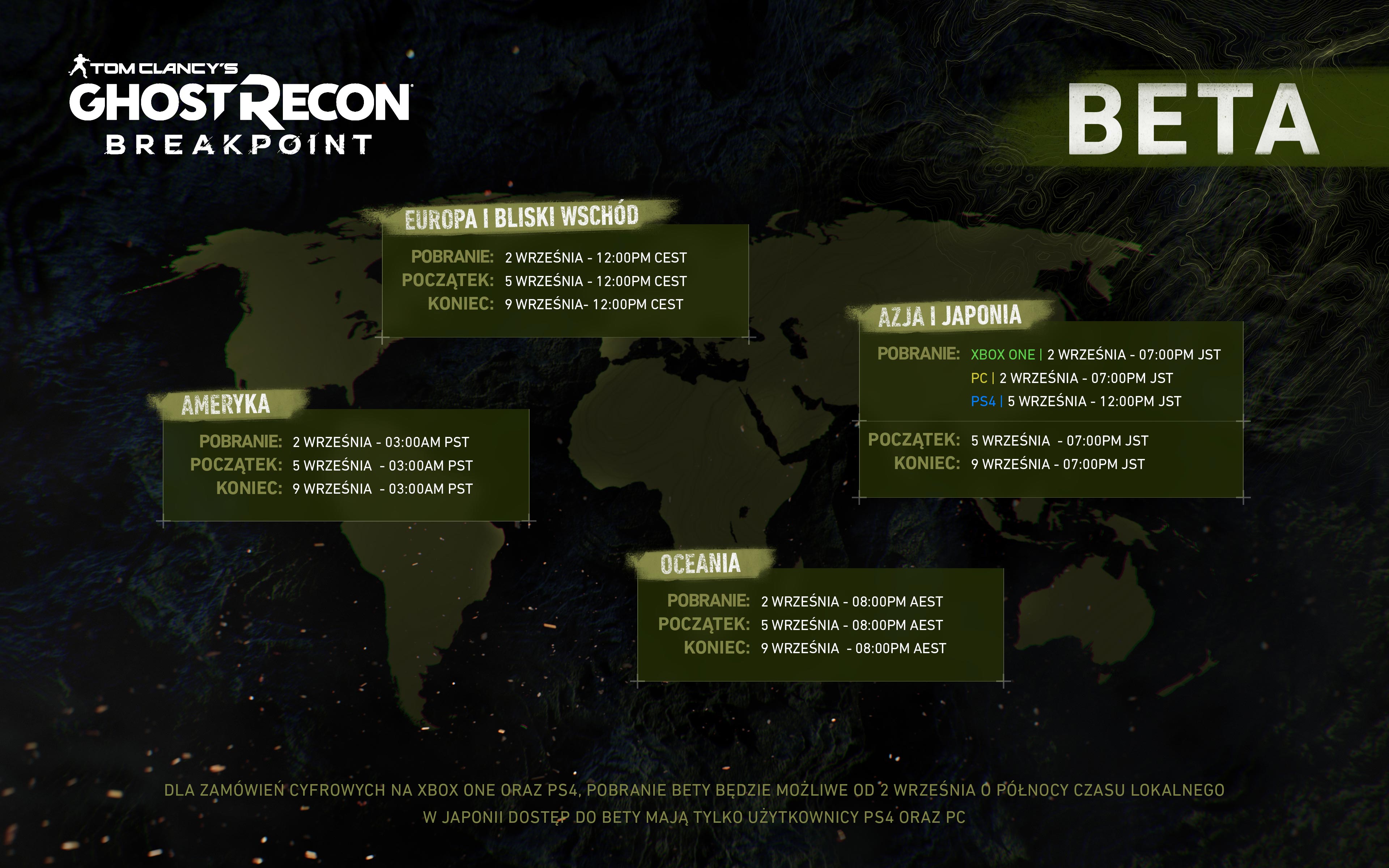 Tom Clancy's Ghost Recon Breakpoint z szerokim wsparciem po premierze!