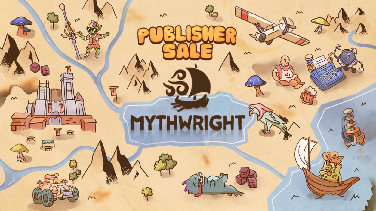 Tydzień wyprzedaży gier Mythwright na Steam – duże rabaty na indie