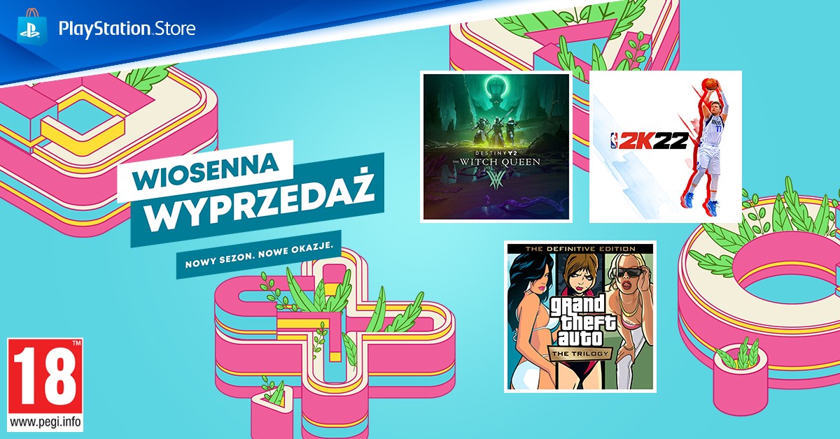 PlayStation Store wprowadza Wiosenną Wyprzedaż 2022! Co ciekawego możemy pozyskać?