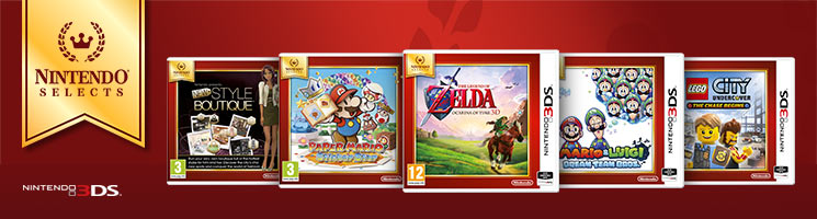 Nintendo Selects z nowymi pozycjami w ofercie Nintendo 3DS