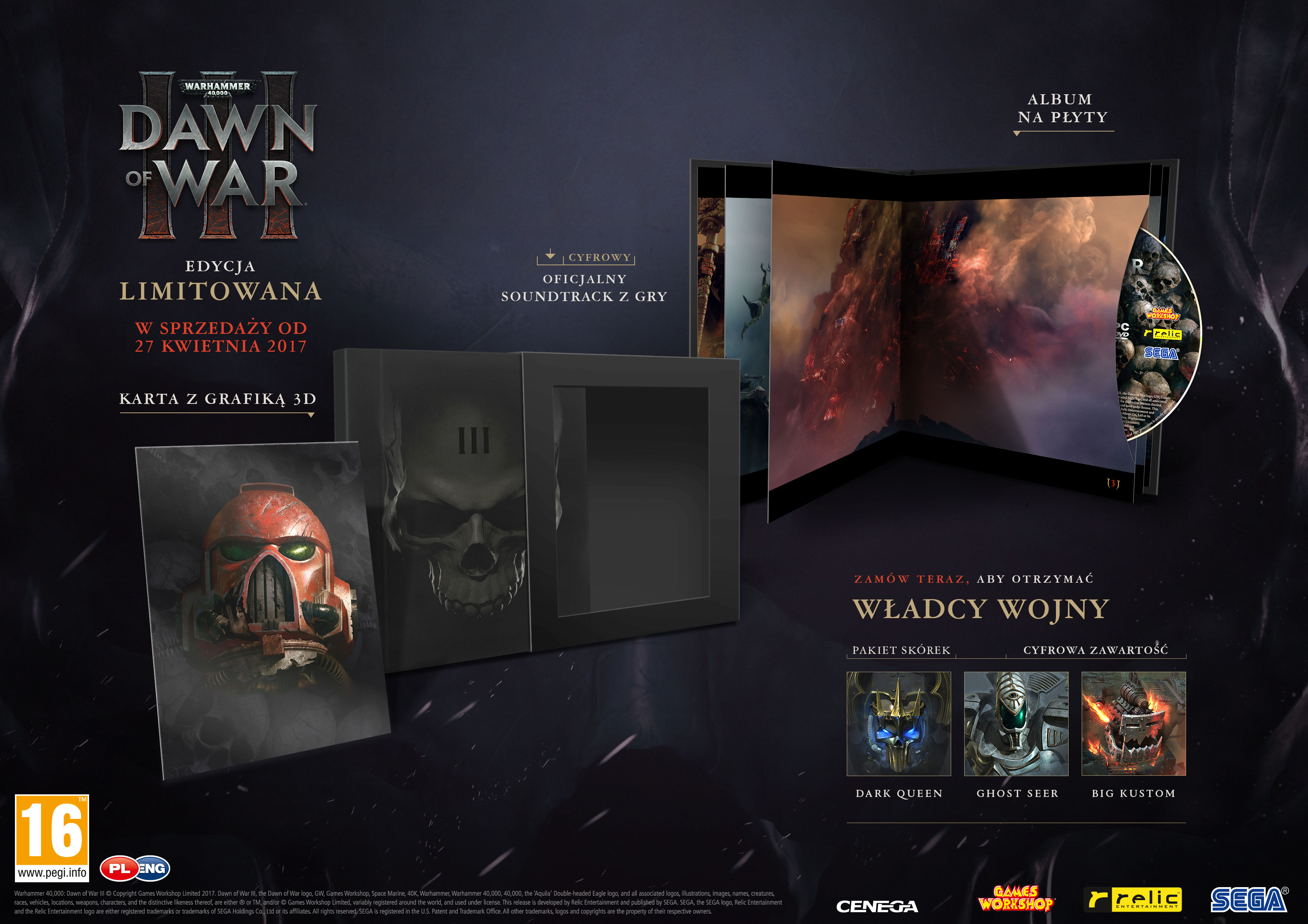 Warhammer 40 000: Dawn of War III otrzymał oficjalną datę premiery!