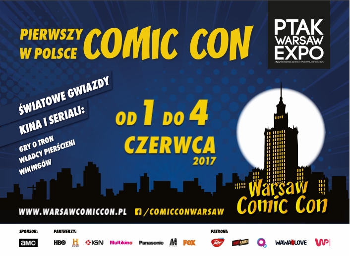 Warsaw Comic Con 2017 - Bilety z Comic Con Polska nie przepadną!