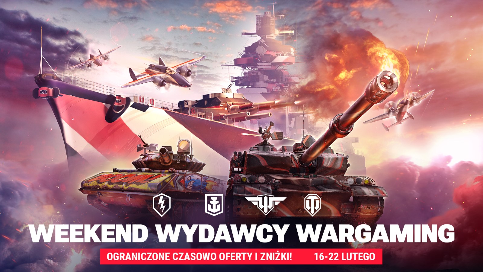 Weekend Wargamingu na Steam wystartował! Wydawca przygotował szereg niespodzianek nie tylko do World of Tanks i World of Warships!