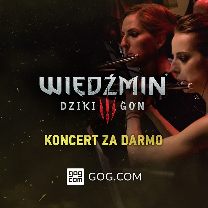 Wiedźmin 3: koncertowa muzyka z gry darmo przez 48 godzin na GOG