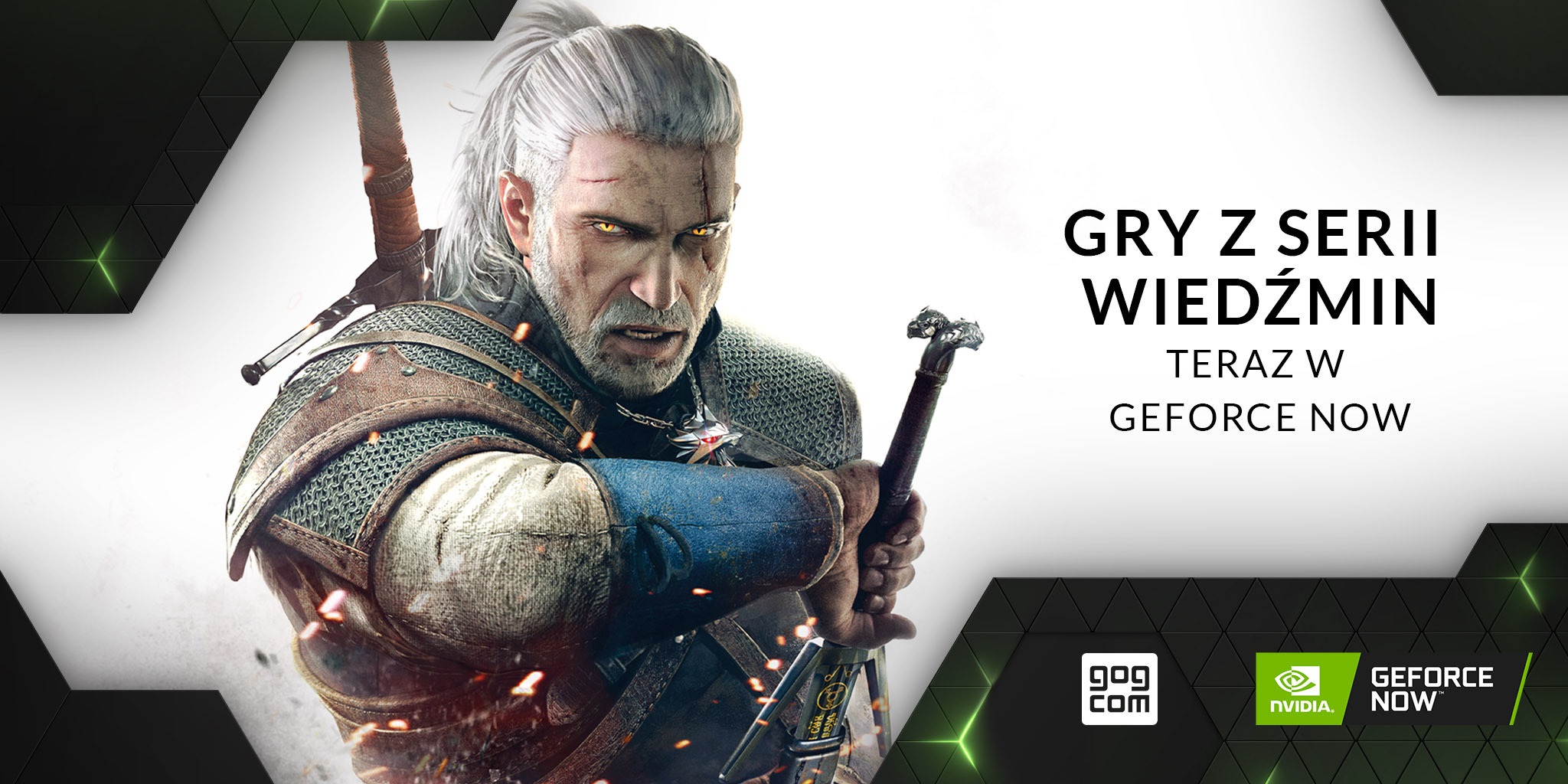 W wybrane gry GOG-a z uniwersum Wiedźmina zagramy za pośrednictwem GeForce NOW usługi w chmurze NVIDIA