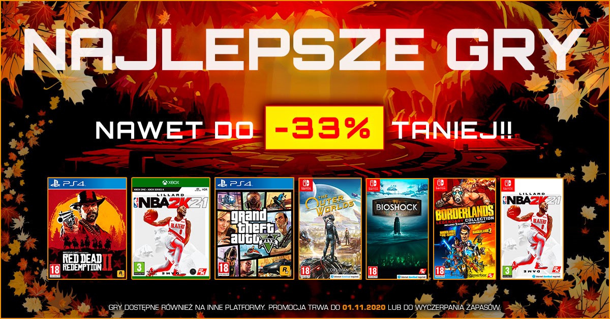 Wielkie wyprzedaże gier z oferty Take2 Interactive! Jakie produkcje zostały przecenione?