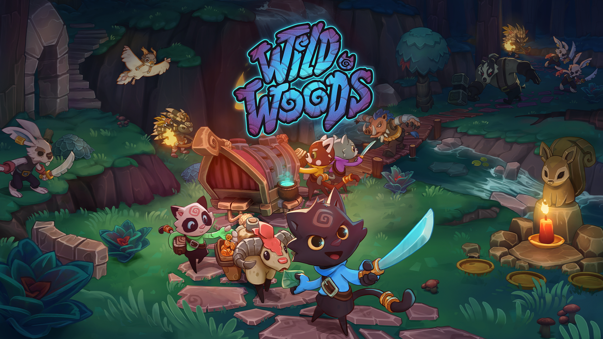 Wild Woods – Niezapomniana Kooperacyjna Przygoda z Kotkami!