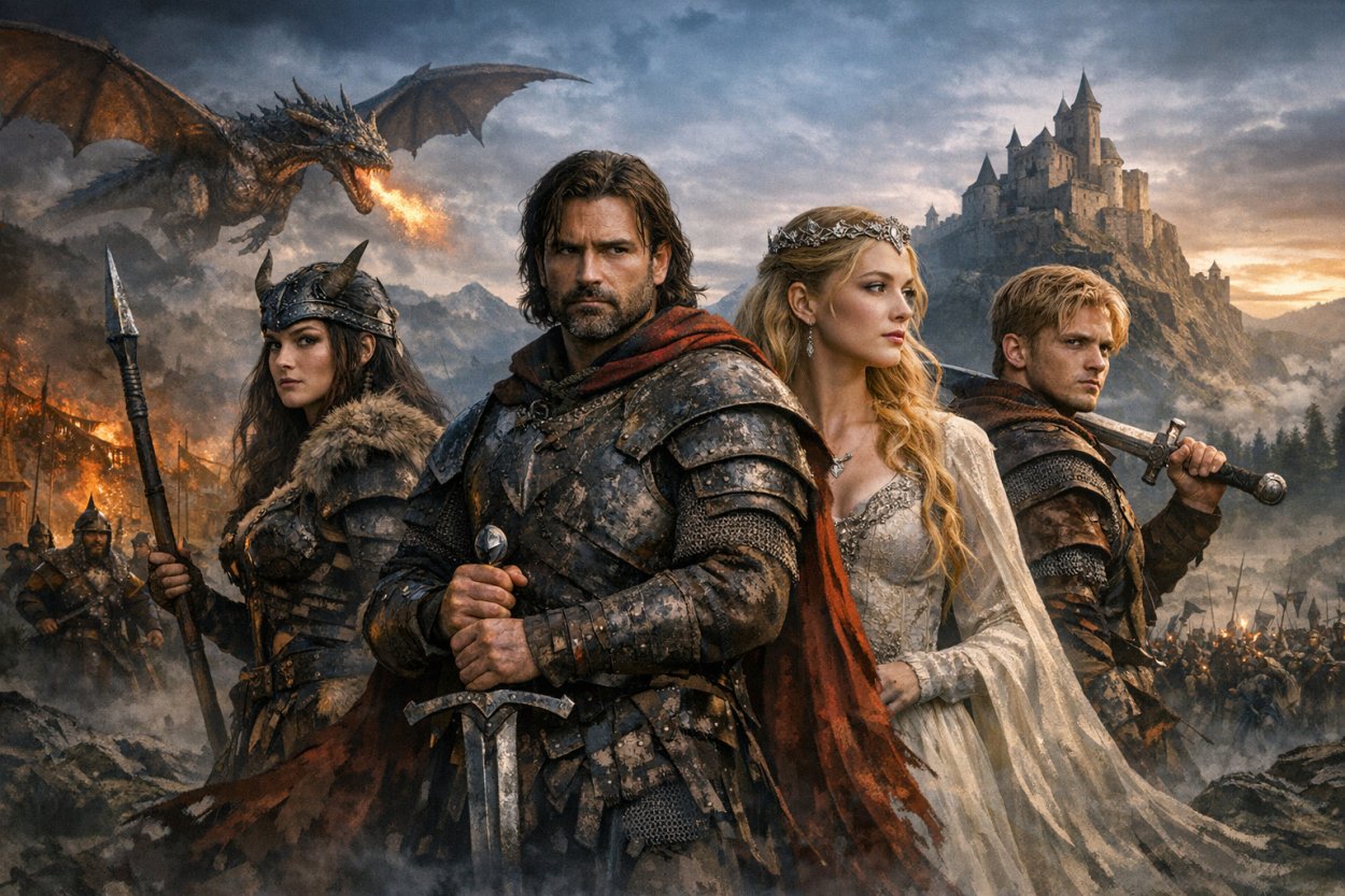 „Wojna królestw” – nowy serial fantasy startuje na SCI FI