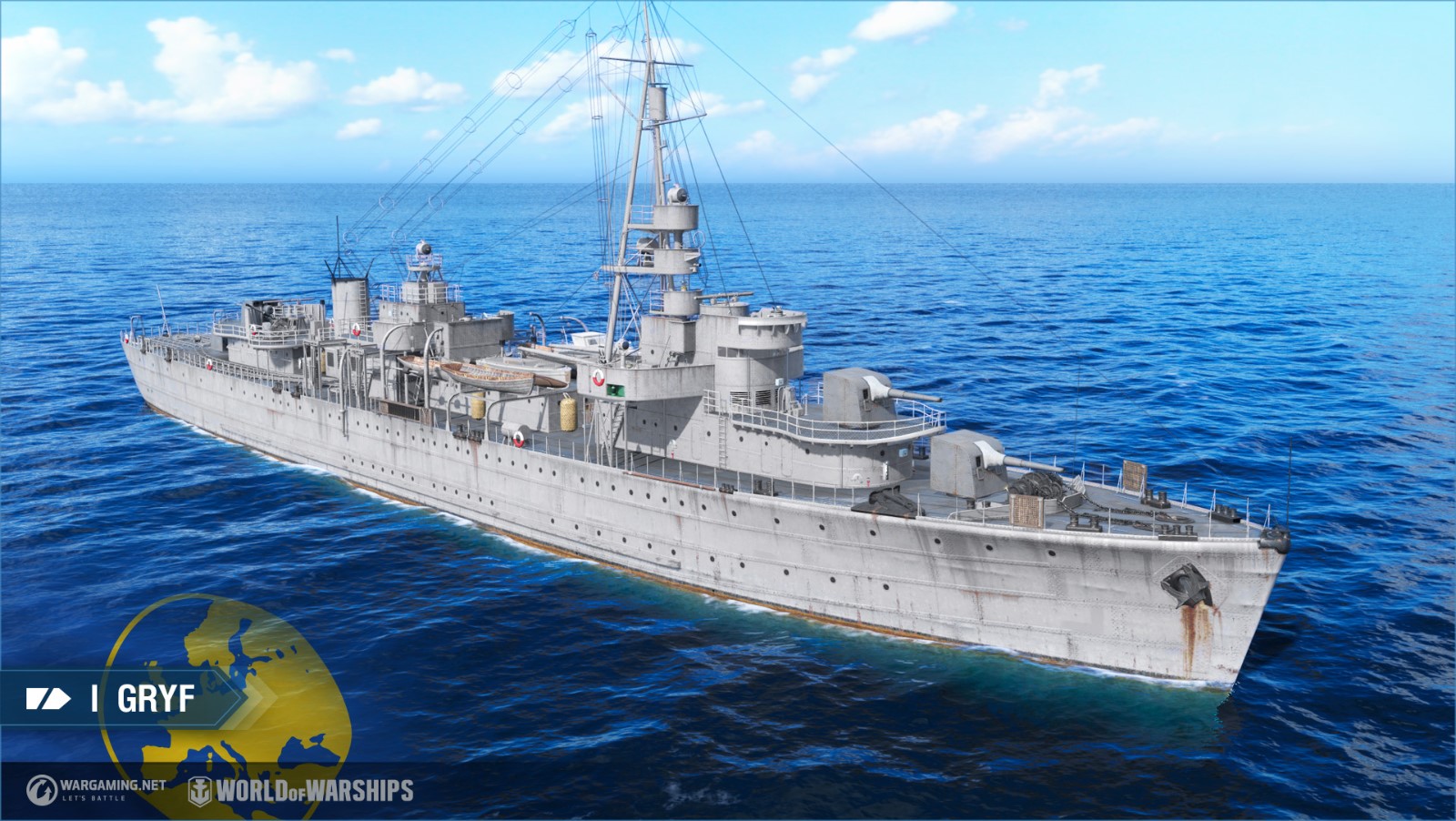 World of Warships z aktualizacją 0.9.3, Gryfem i Jerzym Świrskim!