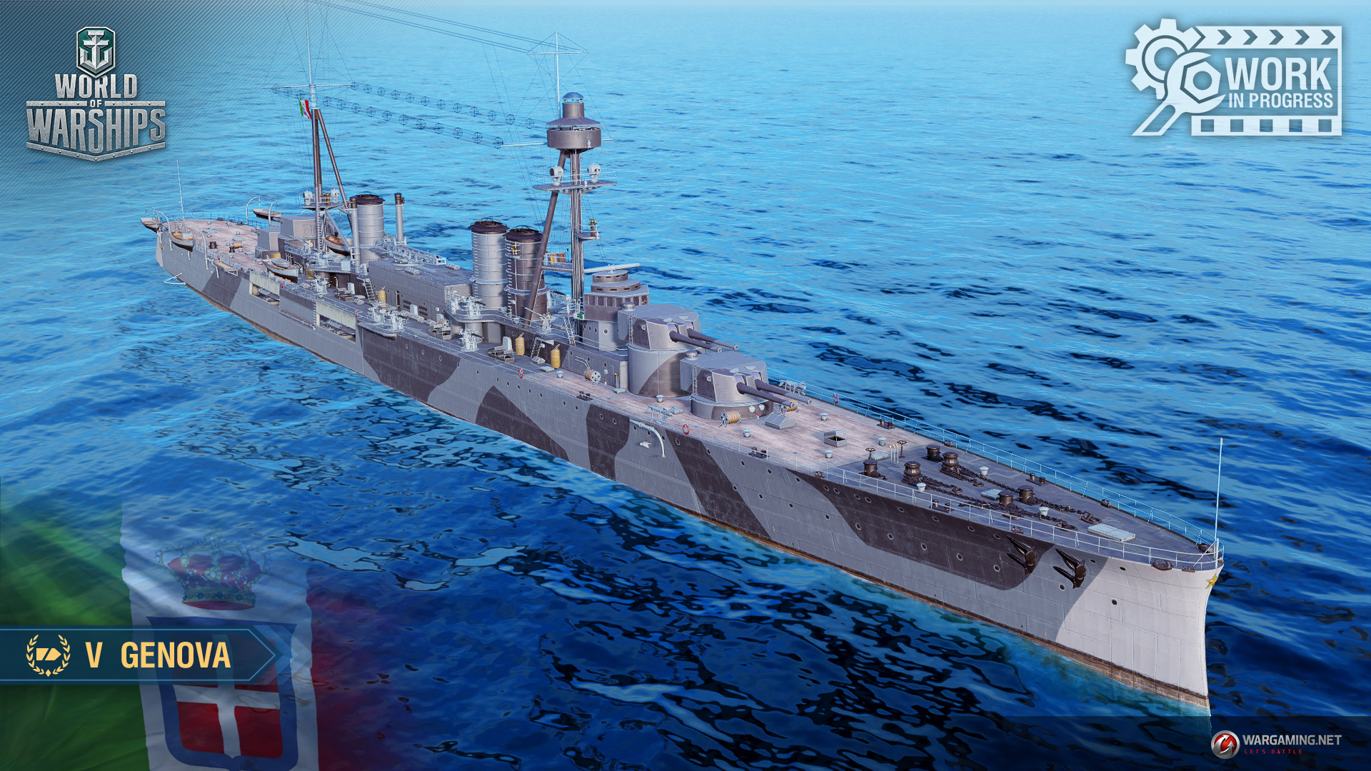 World of Warships z włoską marynarką, flotą paneuropejską i Błyskawicą