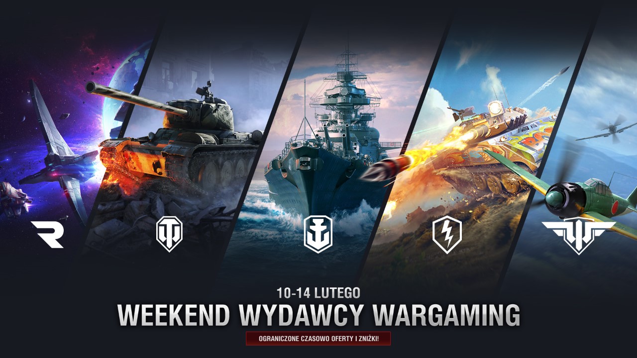 Wystartował 1. Weekend Wydawcy Wargaming na Steam! Czas na wielkie święto gier z portfolio wydawcy