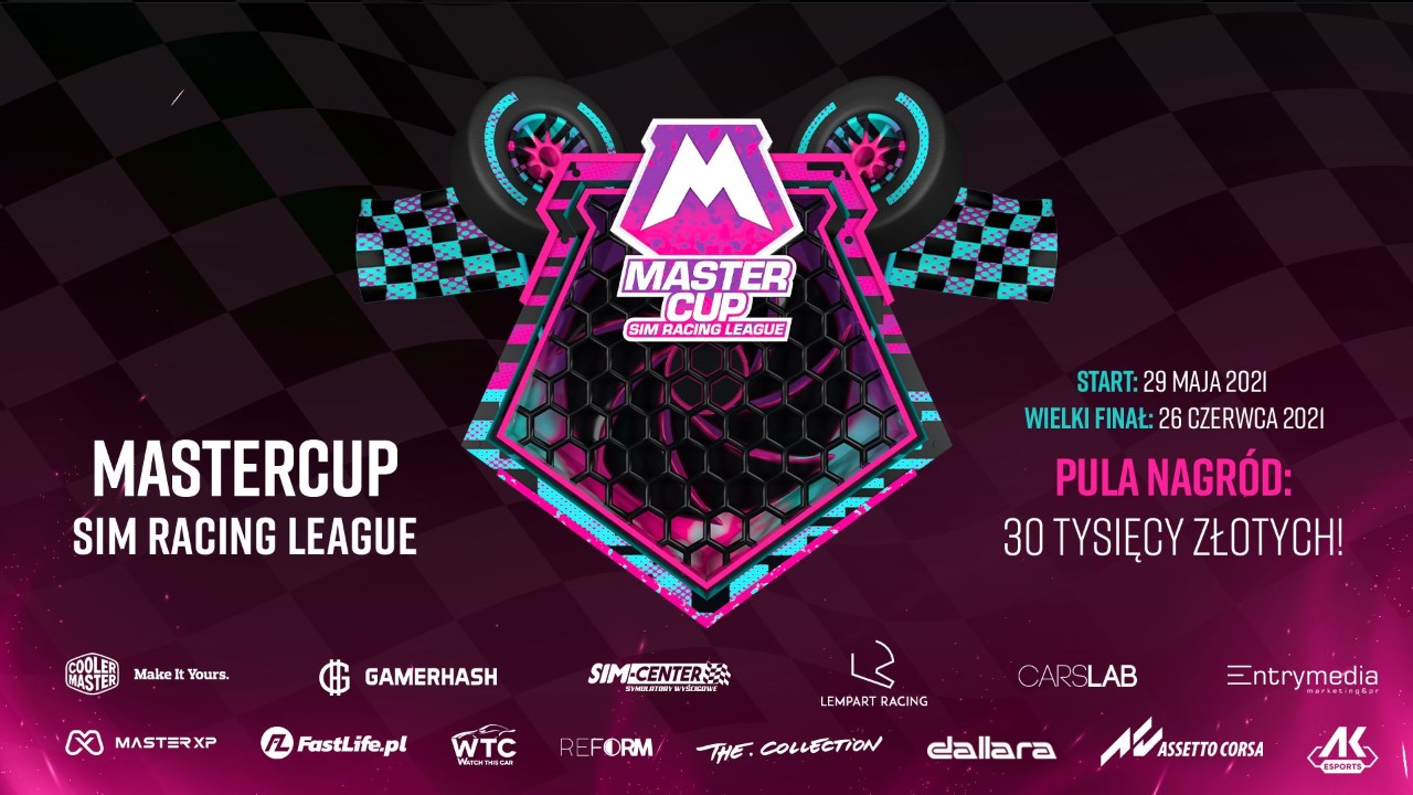 Wystartował Master Cup Sim Racing League, nowy, ciekawy projekt e-sportowo-wyścigowy!