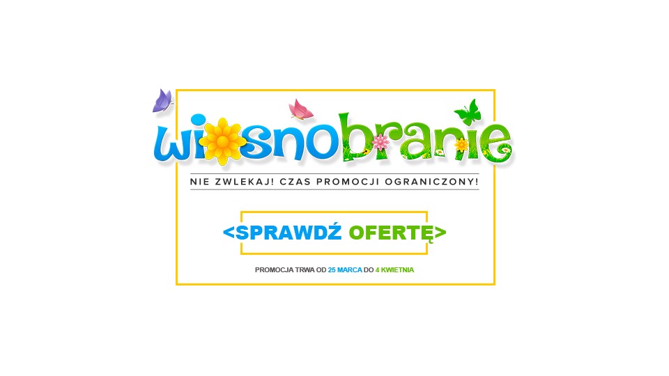 Wystartowało Wiosnobranie 2021! Nowa dawka atrakcyjnych promocji jest już dostępna