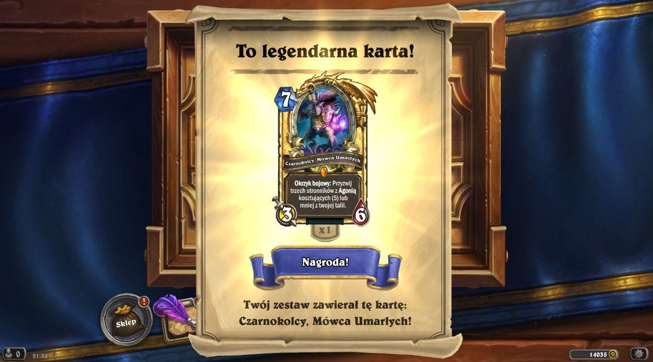 Zahartowani przez Pustkowia narazie są zapowiedzią zmian w Hearthstone...