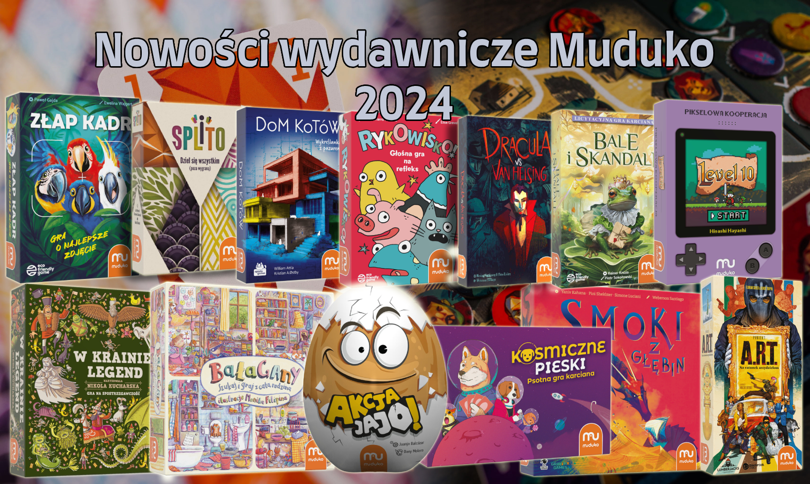 Zapowiedzi wydawnicze Muduko na 2024