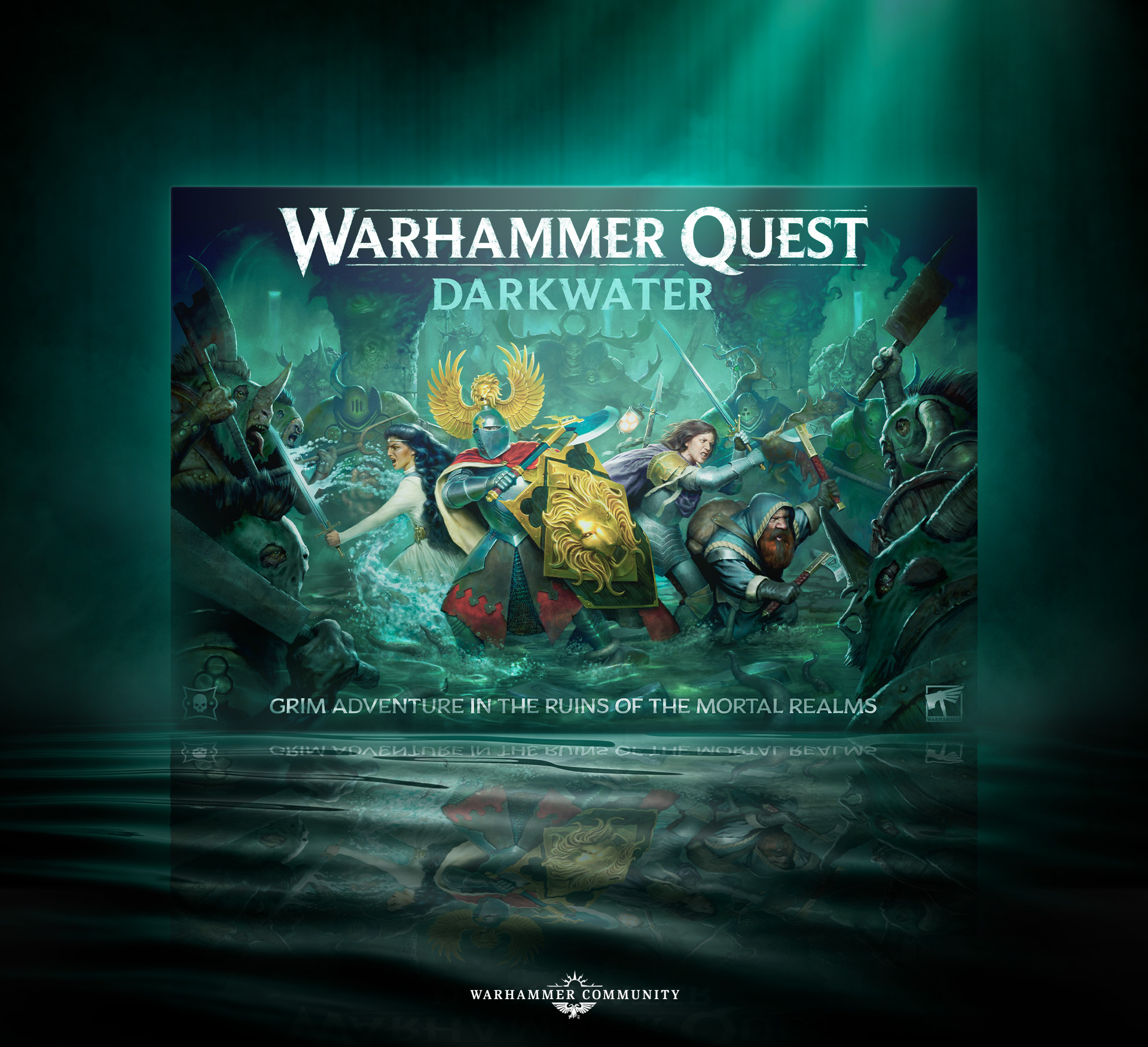 Zapowiedziano Warhammer Quest: Darkwater w świecie Age of Sigmar