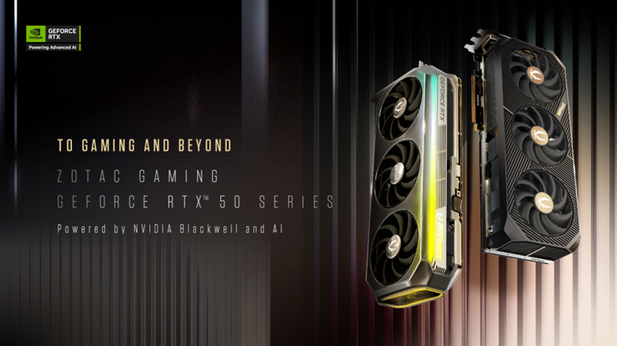 ZOTAC z nową serią kart GeForce RTX 50 – moc AI i chłodzenie cieczą na COMPUTEX 2025