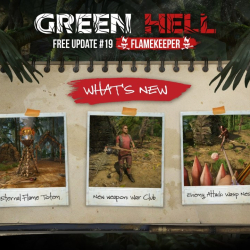 Aktualizacja Flamekeeper trafiła do Green Hell wraz z trybem hordy!