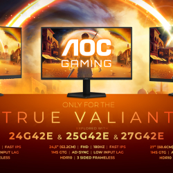 AOC GAMING G42 – przystępne cenowo monitory 180 Hz