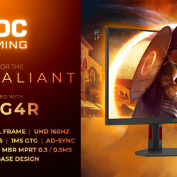AOC GAMING U27G4R: Monitor z przełącznikiem między UHD 160 Hz a FHD 320 Hz