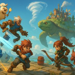 Cloudheim – dynamiczna gra akcji z kooperacją i rozbudowanym craftingiem