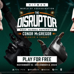 Conor McGregor wkracza do HITMAN World of Assassination – niezwykłe zadanie „The Disruptor” już dostępne!