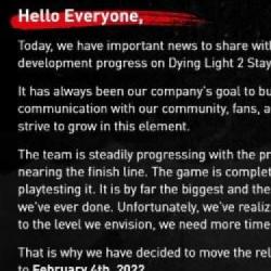 Dying Light 2 Stay Human zalicza opóźnienie! Gra zagości dopiero na początku lutego przyszłego roku!