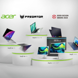 Komputery Acer i Predator z wyróżnieniem w Good Design Awards 2024