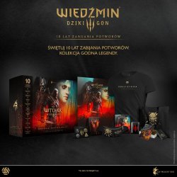 Limitowane gadżety z okazji 10-lecia Wiedźmina 3: Dziki Gon