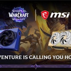Limitowane karty MSI RTX 5070 inspirowane World of Warcraft: Midnight
