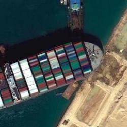 Microsoft Flight Simulator: gracze mogą zobaczyć słynny statek towarowy, który utknął w Kanale Sueskim