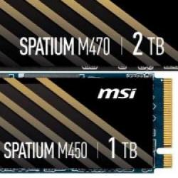 MSI obniżyło cenę swoich szybkich dysków SSD Spatium M450 i M470