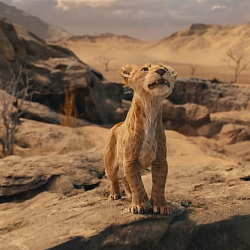 Mufasa: król lew, prequel Króla lwa, w aktorskiej wersji pokazany na pierwszym zwiastunie