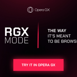 Przeglądarka Opera GX doczekała się wprowadzenia trybu RGX! Czym jest ta funkcja? Co ulepsza?