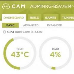 Oprogramowanie NZXT CAM do monitorowania systemu