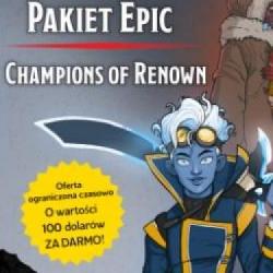 Pakiet Epic Champions of Renown o wartości 100 dolarów do gry Idle Champions of the Forgotten Realms na Epic Games Store