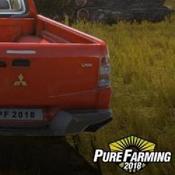 Pure Farming 2018 - Mitsubishi dostarczy nam także pick-upa!