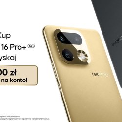 realme 16 Pro+ z cashbackiem 300 zÅ‚ â€“ promocja na aparat 200 MP i bateriÄ™ 7000 mAh