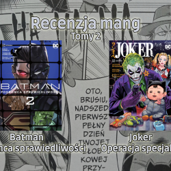 Recenzja: Drugie tomy mang Batman i Joker