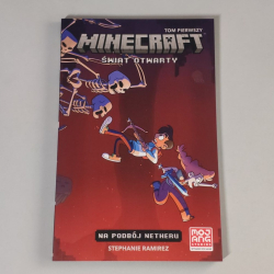 Recenzja komiksu Minecraft Świat Otwarty - Na podbój Netheru, tom 1 - Niezłej opowieści o poszukiwaniu prawdziwej przyjaźni!