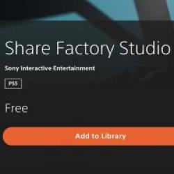 Share Factory Studio może zostać kolejnym narzędziem Sony, wprowadzanym do PlayStation 5