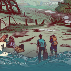 Ticket to Europe, interaktywna wizualna powieść testowa o uchodźcach z wersją demonstracyjną na Steam