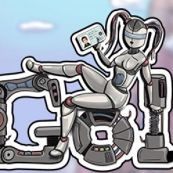 Travel to GolemPark, ręcznie malowana przygodówka o podróży na festiwal robotów z wersję demonstracyjną
