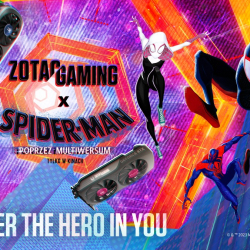 ZOTAC GAMING w świecie Spider-Man Poprzez multiwersum, czyli nadciągają wyjątkowe karty graficzne z motywem animacji Sony Pictures!