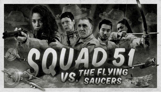 prezentacja Squad 51 vs. The Flying Saucers zadebiutowało na komputerach osobistych. Gra pojawi się na konsolach w późniejszym terminie