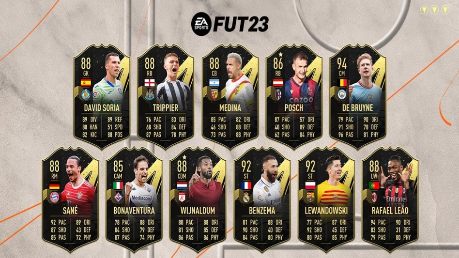 23 Drużyna Tygodnia zawitała do FIFA 23 Ultimate Team, w której możemy znaleźć naszego Polaka Roberta Lewandowskiego!